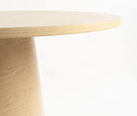 Merovia 4 Seater Dining Table White Oak