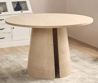 Merovia 4 Seater Dining Table White Oak