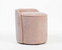 Mesa Cotton Pouffe Stool Furniselan Pink