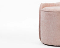 Mesa Cotton Pouffe Stool Furniselan Pink