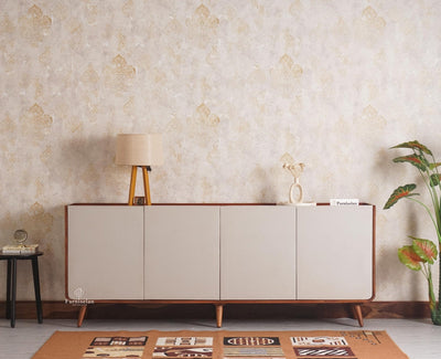 Mexico Four Door Large Sideboard Storage Cabinet Furniselan
