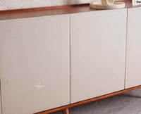Mexico Four Door Large Sideboard Storage Cabinet Furniselan - Brown-Finish