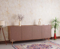 Mexico Four Door Large Sideboard Storage Cabinet - Sideboard - Furniselan
