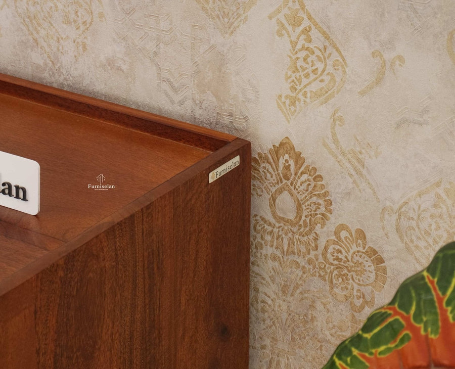 Mexico Four Door Large Sideboard Storage Cabinet Furniselan - White