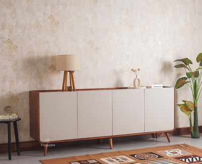 Mexico Four Door Large Sideboard Storage Cabinet Furniselan