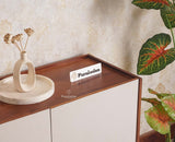Mexico Four Door Large Sideboard Storage Cabinet Furniselan - White