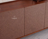 Mexico Four Door Large Sideboard Storage Cabinet - Sideboard - Furniselan - Brown Finish
