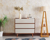 Mexico Solid Wood Three Drawers Storage Chest of Drawer