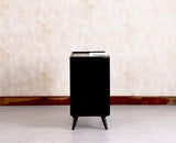 Mexico Solid Wood Three Drawers Storage Chest of Drawer - Furniselan - Black Finish
