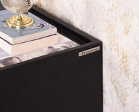 Mexico Solid Wood Three Drawers Storage Chest of Drawer - Furniselan - Black Finish