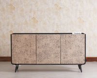 Mexico Three Door Sideboard Storage Cabinet Furniselan - Black-Finish