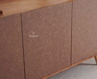 Mexico Three Door Sideboard Storage Cabinet Furniselan - Natural-Oak