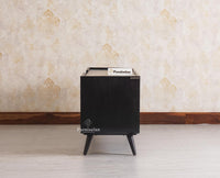 Mexico Two Door and One Drawer TV Cabinet Furniselan - Black-Finish