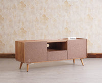 Mexico Two Door and One Drawer TV Cabinet Furniselan - Natural-Oak