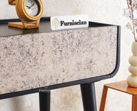 Mexico Two Drawer Console Table Furniselan - Black-Finish