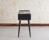 Mexico Two Drawer Console Table Furniselan - Black-Finish