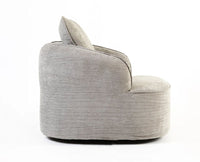 Miami Swivel Cotton Chair Furniselan
