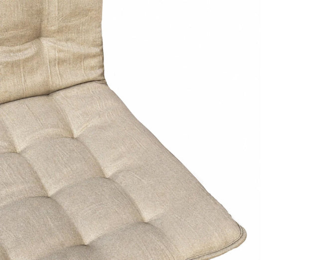 Milo Space-Saving Armless Sofa Cum Bed - Brown