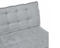 Milo Space-Saving Armless Sofa Cum Bed - Dark Grey