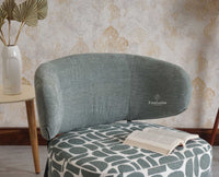 ModMint Curve Accent Chair Sofa - Dining Chair - Furniselan - Sage-Green