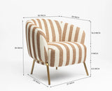 ModuLoom Chair Lounge Chair Sofa - Dining Chair - Furniselan - white-and-yellow