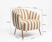 ModuLoom Chair Lounge Chair Sofa - Dining Chair - Furniselan - white-and-yellow