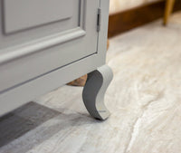 Mumbai Entertainment Unit Tv Cabinet - Two Doors Two Drawers - Tv Cabinet - Furniselan - Cool-Grey
