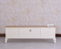 Mumbai Entertainment Unit Tv Cabinet - Two Doors Two Drawers - Tv Cabinet - Furniselan Frosty White