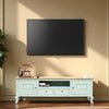 Mumbai Entertainment Unit Tv Cabinet - Two Doors Two Drawers - Tv Cabinet - Furniselan - Silt-Green