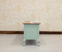 Mumbai Entertainment Unit Tv Cabinet - Two Doors Two Drawers - Tv Cabinet - Furniselan - Silt-Green