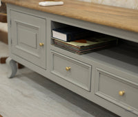 Mumbai Entertainment Unit Tv Cabinet - Two Doors Two Drawers - Tv Cabinet - Furniselan - Cool-Grey