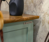 Mumbai Sideboard Cabinet Solid Wood - Three Drawers & Two Doors - Sideboard - Furniselan - Silt-Green