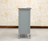 Mumbai Solid Wood Chest of Drawer Storage Five Drawers - Sideboard - Furniselan-Cool-Grey