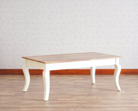 Mumbai Solid Wood Coffee Table - Coffee Table - Furniselan - Milky-White