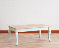 Mumbai Solid Wood Coffee Table - Coffee Table - Furniselan - Silt-Green