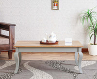 Mumbai Solid Wood Coffee Table - Coffee Table - Furniselan - Cool-Grey