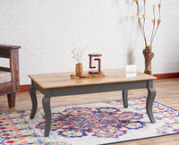 Mumbai Solid Wood Coffee Table - Coffee Table - Furniselan - Slate-Grey