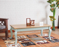Mumbai Solid Wood Coffee Table - Coffee Table - Furniselan - Silt-Green