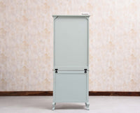 Mumbai Solid Wood Dressing Table For Bedroom - Furniselan Silt - Green