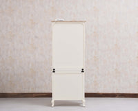 Mumbai Solid Wood Dressing Table For Bedroom - Furniselan Milky - White