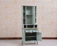 Mumbai Solid Wood Dressing Table For Bedroom - Furniselan Silt - Green