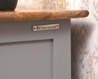 Mumbai Solid Wood One Door One Drawer Bedside Table - Left Side Door - Furniselan