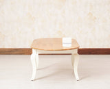 Mumbai Solid Wood Oval Coffee Table - Coffee Table - Furniselan - Milky-White
