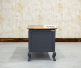 Mumbai Solid Wood Storage Trunk Box - Trunks & Cabinets - Furniselan-
Slate-Grey