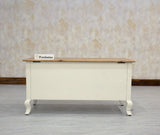 Mumbai Solid Wood Storage Trunk Box - Trunks & Cabinets - Furniselan-Frosty-White