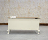 Mumbai Solid Wood Storage Trunk Box - Trunks & Cabinets - Furniselan-Frosty-White