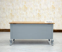 Mumbai Solid Wood Storage Trunk Box - Trunks & Cabinets - Furniselan-
Cool-Grey
