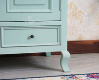 Mumbai Solid Wood Two Door Wardrobe - Wardrobes & Cabinets - Furniselan