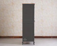 Mumbai Solid Wood Two Door Wardrobe - Wardrobes & Cabinets - Furniselan