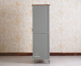 Mumbai Solid Wood Two Door Wardrobe - Wardrobes & Cabinets - Furniselan